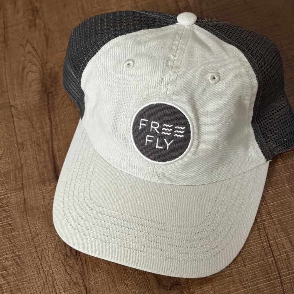 Free Fly Apparel Gray and White Hat